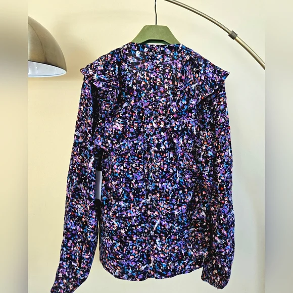 NWT JOIE Women's Multicolor Floral Top Size:XS